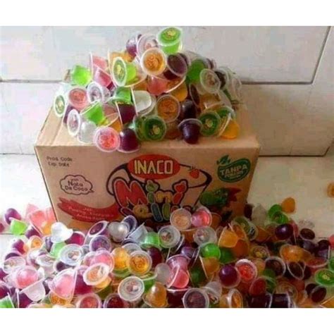 Jual Inaco Mini Jelly Nata De Coco Grm Shopee Indonesia