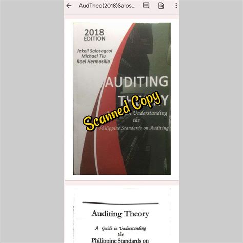 Auditing Theory By Salosagcol 2018 PDF Book Hobbies Toys Books