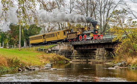 NCRY 17 Northern Central Railway Steam 4 4 0 At Seitzville