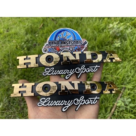 Jual Logo Emblem Tangki Honda Gl Pro Max Glpro Glmax Shopee Indonesia