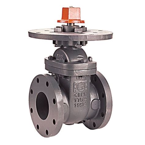 F 609 Gate Valve Cast Iron Fire Protection Flanged On NIBCO