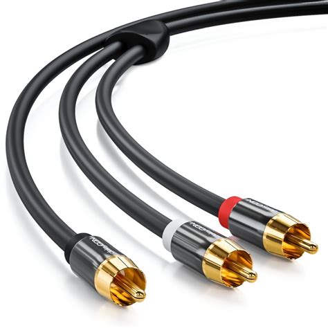 Deleycon Subwoofer Kabel Cinch Rca Y Kabel Digitales Koaxialkabel