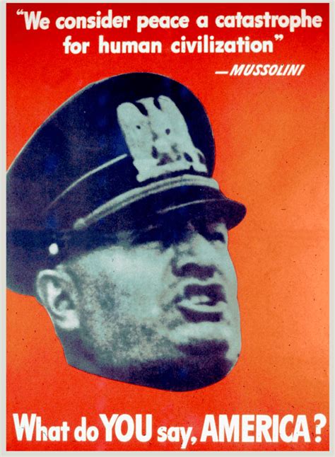 Benito Mussolini Poster