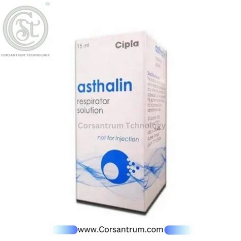 Asthalin Respirator Solution Salbutamol Cipla Ltd At Rs 300 Pack In Surat