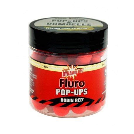 Бойлы Dynamite Baits Pop up Fluro Robin Red 15мм купить с доставкой