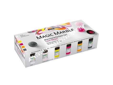 Kreul Kreul Sada Farieb Hobby Line Na Mramorovanie Magic Marble Love