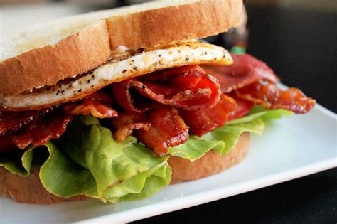 Blt With Bacon Fried Egg And Pastrami Creole Contessa