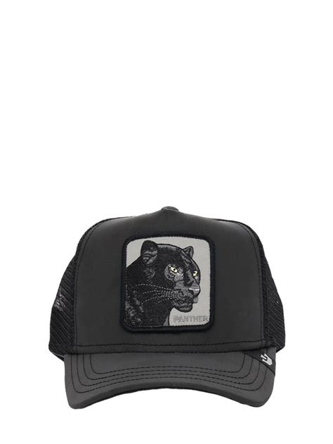 Goorin Bros Reflective Panther Trucker Hat W Patch In Black For Men Lyst