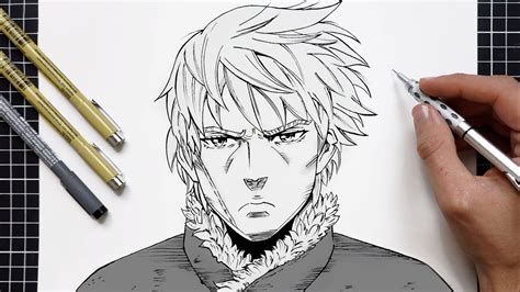 How To Draw Thorfinn Vinland Saga Easy Drawing Step By Step YouTube