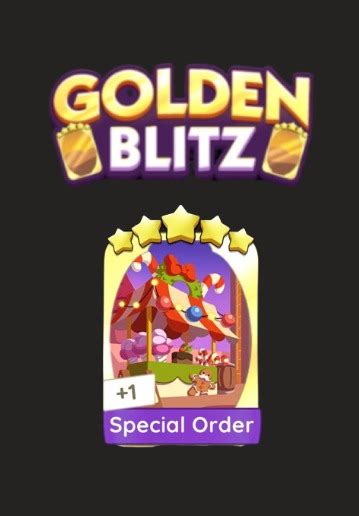 Golden Blitz Monopoly Go Special Order Jan Video Gaming