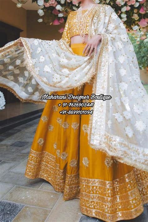 Lehenga Designs For Engagement Latest Maharani Designer