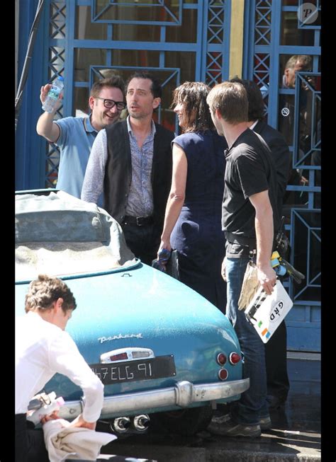 Photo Gad Elmaleh Et Sophie Marceau Sur Le Tournage D Un Bonheur N