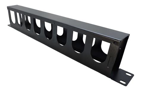 Guia De Cabo Horizontal Fechada 1u X 19 Alta Densidade 80mm Mercado Livre