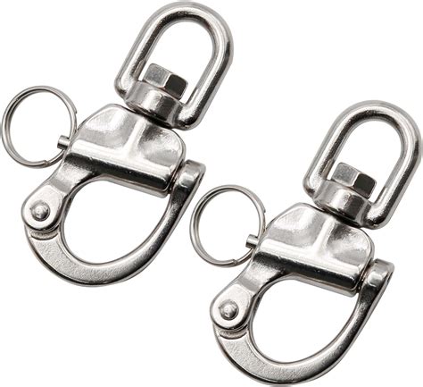 Amazon Mdeoosky Packs Boat Jaw Swivel Eye Snap Shackle Swivel