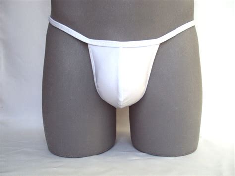 Bodybuilders Posing String Men Bikini Swimwear White Etsy