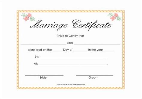 Islamic Marriage Contract Template