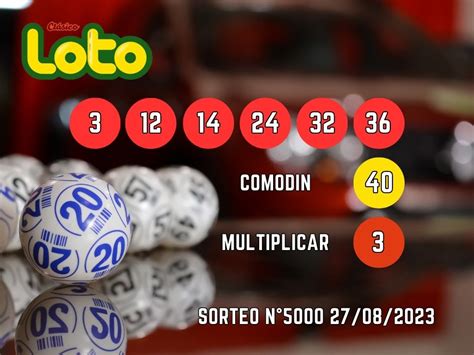 Resultados Loto Sorteo Domingo De Agosto Horas