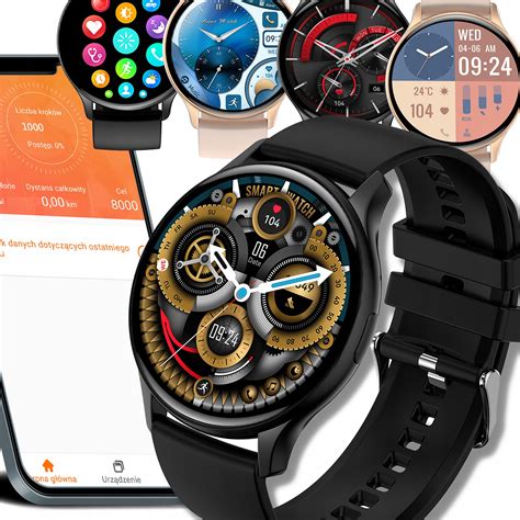 Zegarek Smartwatch M Ski Damski Po Czenia X Wodoodporny Ip