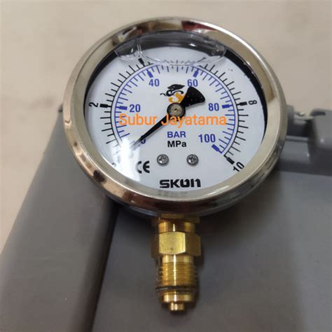 Jual Pressure Gauge Stainless Skon Inchi Mpa Bar Jakarta