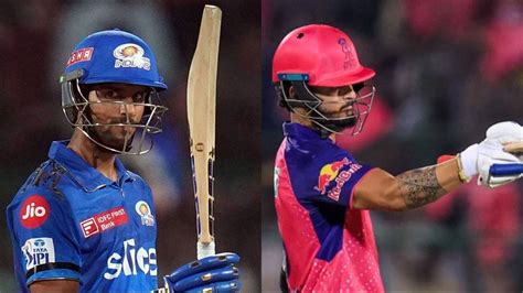 Mi Vs Rr Ipl 2024 Four Batters Who Can Score Most Runs In Match 14