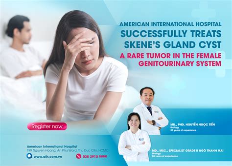 american international hospital successfully treats skenes gland cyst