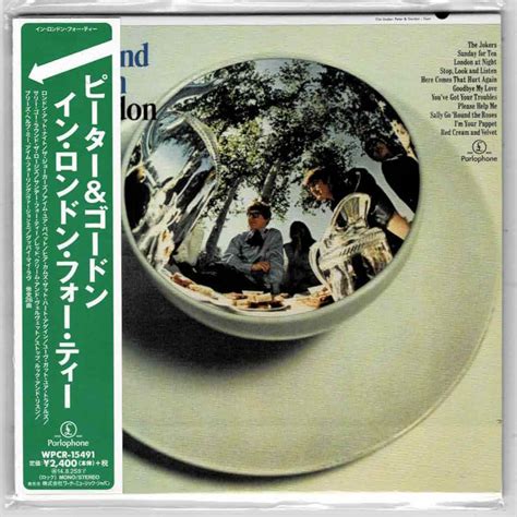 PETER GORDON IN LONDON FOR TEA Used Japan Mini LP SHM CD BEAT