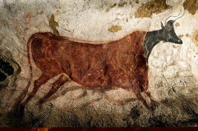 Lascaux II Cave Painting Replica Stock Image C013 7381 Science