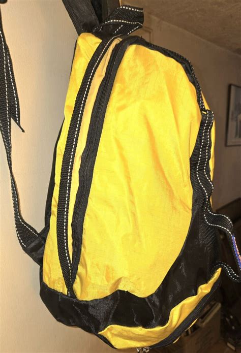 SUPER RARE MICHAEL SCHUMACHER FERRARI YELLOW BACKPACK EBay