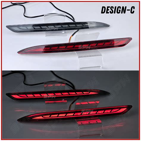 Proton X50 Reflector Rear Bumper Reflector LED DRL Fog Lamp Fog Light