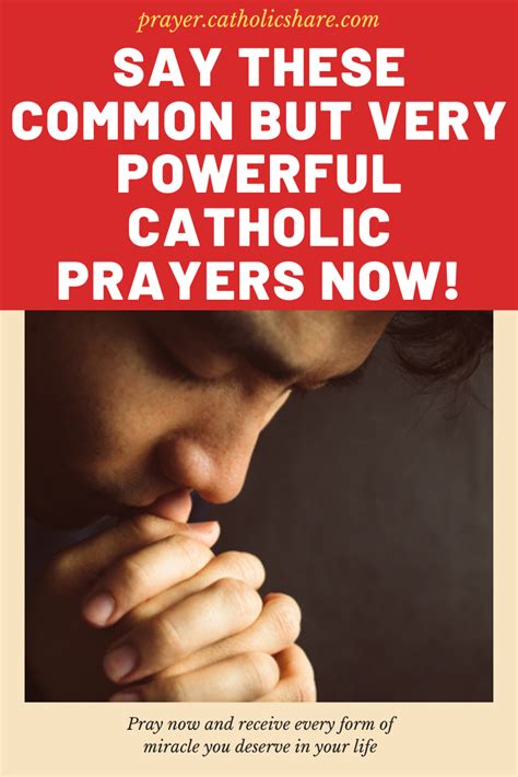 Popular Catholic Prayers You Didnt Know Catholic Prayers Catholic