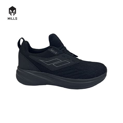 Mills Sepatu Sportage Cl Black Grey 9701002