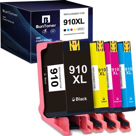 Amazon 910XL Ink Cartridges Replacement For HP 910 XL 910XL Ink