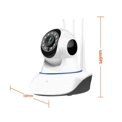 Cámara IP inalámbrica 360º Full HD WIFI 3 antenas SIPO