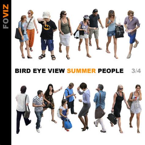 Bird Eye View Summer People Interior Lighting Turbosquid 548965