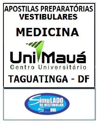 Kit Apostilas Preparat Rias Para O Vestibular Da Unimau Medicina