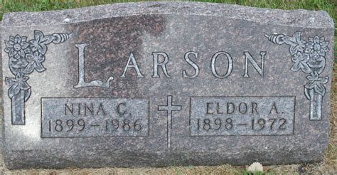 Eldor Albert Larson M Morial Find A Grave