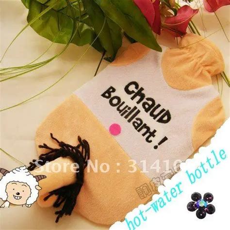 Free Shipping Funny Novelty Sexy Dick Boobs Shape Hot Water Bottle 1set 2pcs On Aliexpress