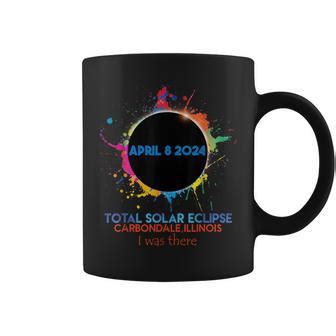 Carbondale Illinois 4082024 Total Solar Eclipse 2024 Coffee Mug Seseable