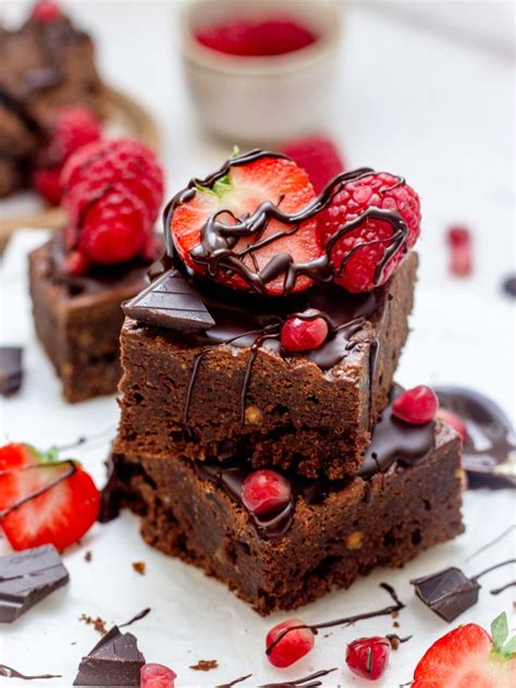 Gezondere Chocolade Brownies Met Pindakaas Food By Sann