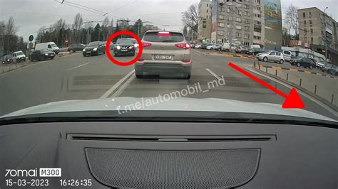 video Un nou accident în celebra intersecţie din sectorul Botanica