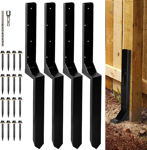 Amazon Tphuc Fence Post Repair Kit Heavy Duty Steel Fence Post