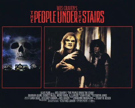 The People Under The Stairs Original Lobby Card 7 Wes Craven Brandon