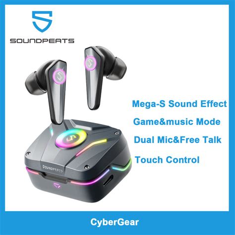 Soundpeats Cybergear Bluetooth V Dual Mic Free Talk Dual Mode Low