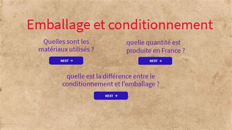 Emballage Et Conditionement