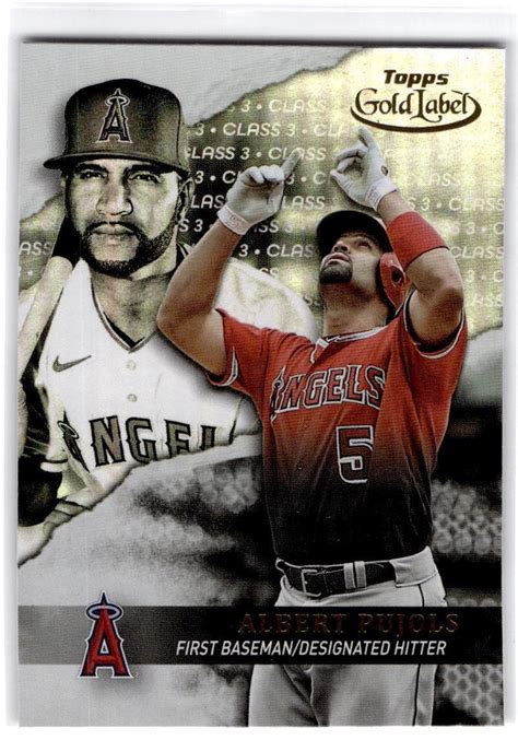 2020 Topps Gold Label Class 3 2 Albert Pujols For Sale Online EBay