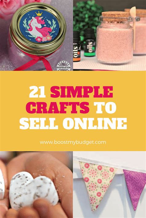 21 Easy And Beautiful Crafts To Make And Sell For Profit Boost My Budget