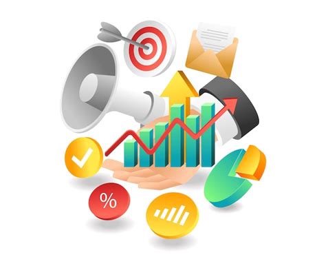 Premium Vector Flat Isometric Illustration Concept Business Analysis