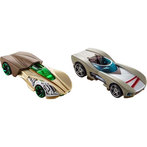 STAR WARS HOT WHEELSTBD Star Wars Hot Wheels Rey Luke Skywalker