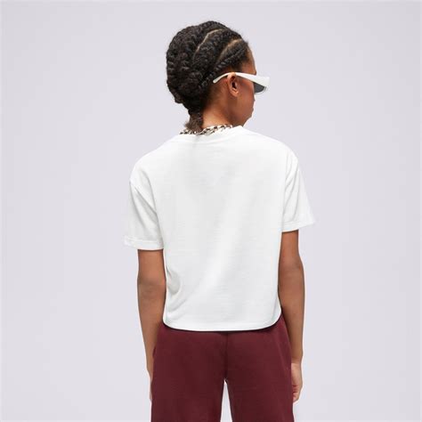 Jordan ТЕНИСКА Mj Hbr Sustainable Tee Girl 45b923 001 Детски Цвят бял Модни Тениски Дрехи