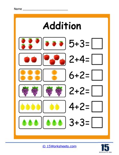 Adding Objects Worksheets 15 Worksheets Library